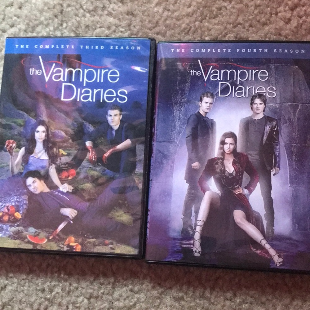 The Vampire Diaries Season 3-4 DVDS
